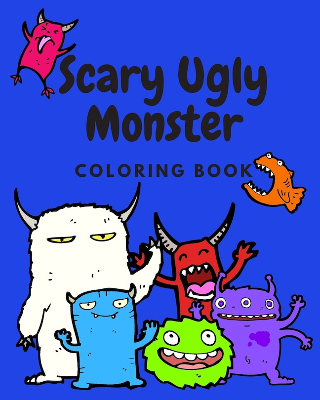 Couverture_Scary Ugly Monster Coloring Book!