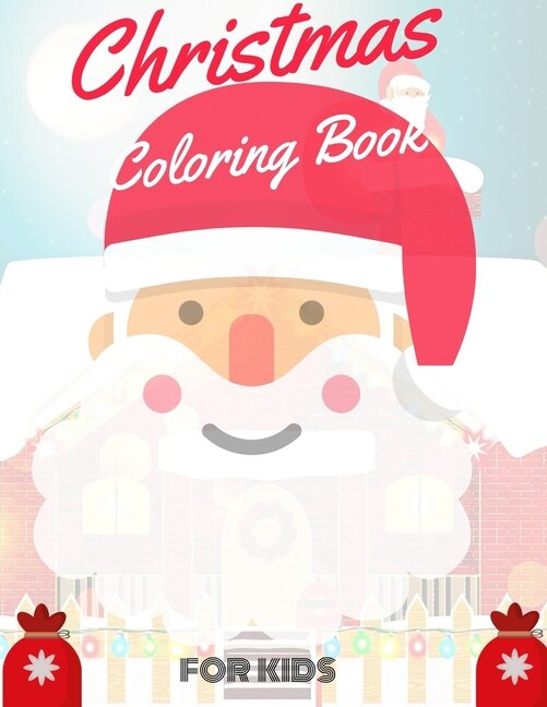 Front cover_Christmas Coloring Book for Kids