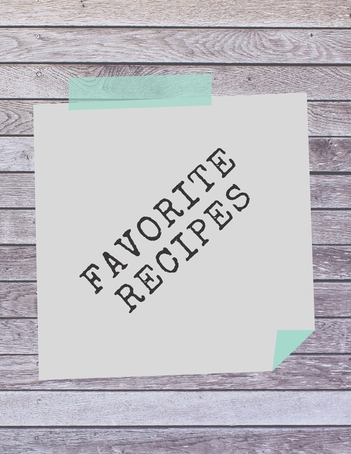 Front cover_Favorite Recipes
