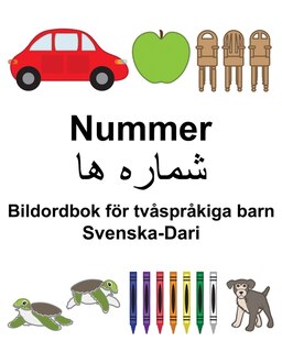 Svenska-Dari Nummer/شماره ها Bildordbok för tvåspråkiga barn