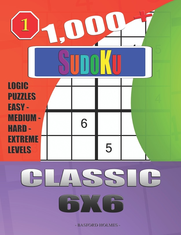 Couverture_1,000 + Sudoku Classic 6x6