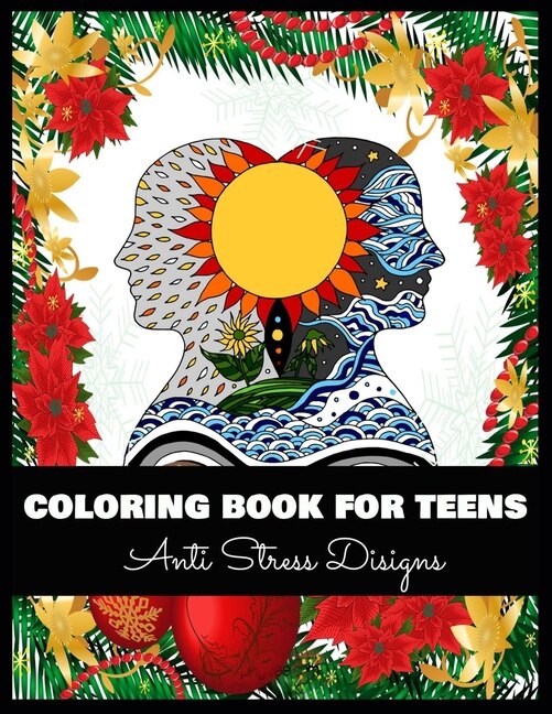 Couverture_COLORING BOOK FOR TEENS Anti Stress Design