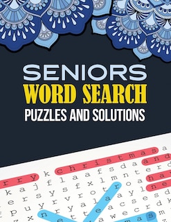 Front cover_Seniors Word Search Puzzle and Solutions