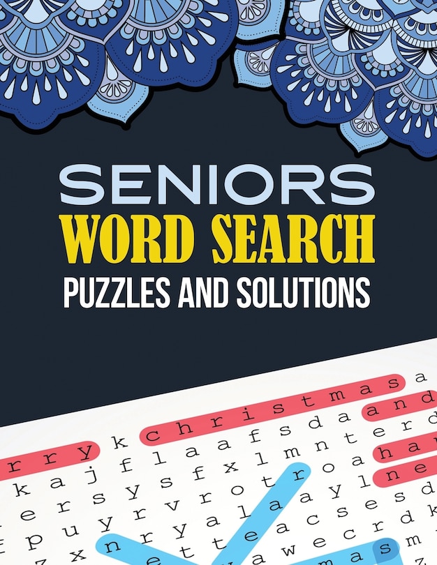 Front cover_Seniors Word Search Puzzle and Solutions