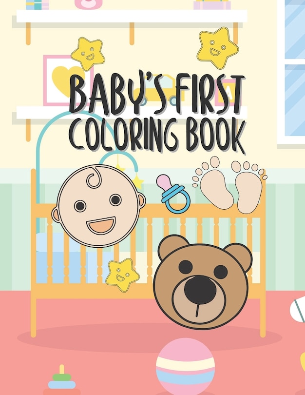 Front cover_Baby's First Coloring Book