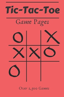 Front cover_Tic Tac Toe Game Pages