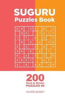 Couverture_Suguru - 200 Hard to Master Puzzles 9x9 (Volume 6)