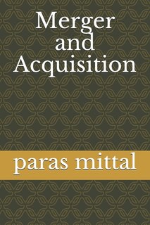 Front cover_Merger and Acquisition