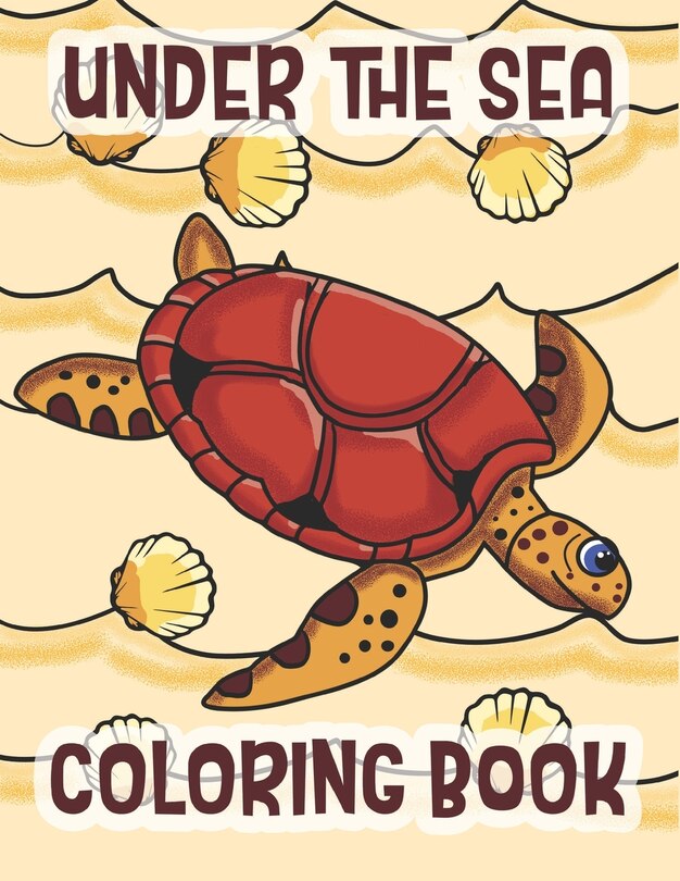 Couverture_Under The Sea Coloring Book