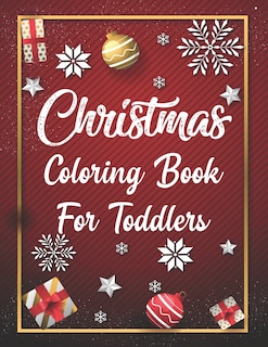 Front cover_Christmas Coloring Book For Toddlers