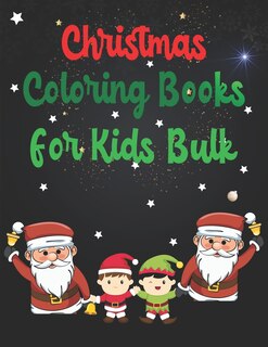 Front cover_Christmas Coloring Books For Kids Bulk