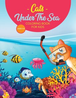 Couverture_Cats Under The Sea Coloring Book For Kids