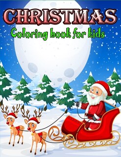 Front cover_Christmas Coloring Book for Kids