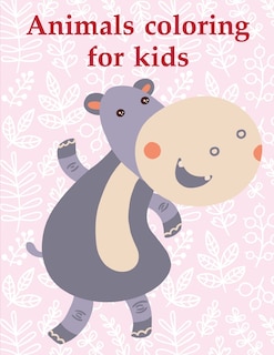 Front cover_Animals coloring for kids