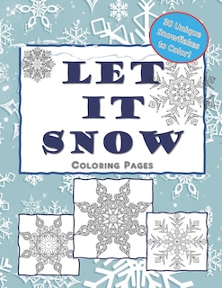 Front cover_Let It Snow Coloring Pages