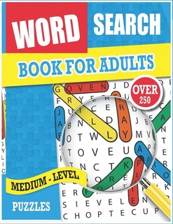 Front cover_Word Search for Adults