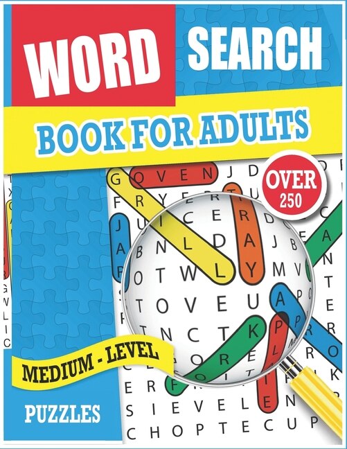 Front cover_Word Search for Adults