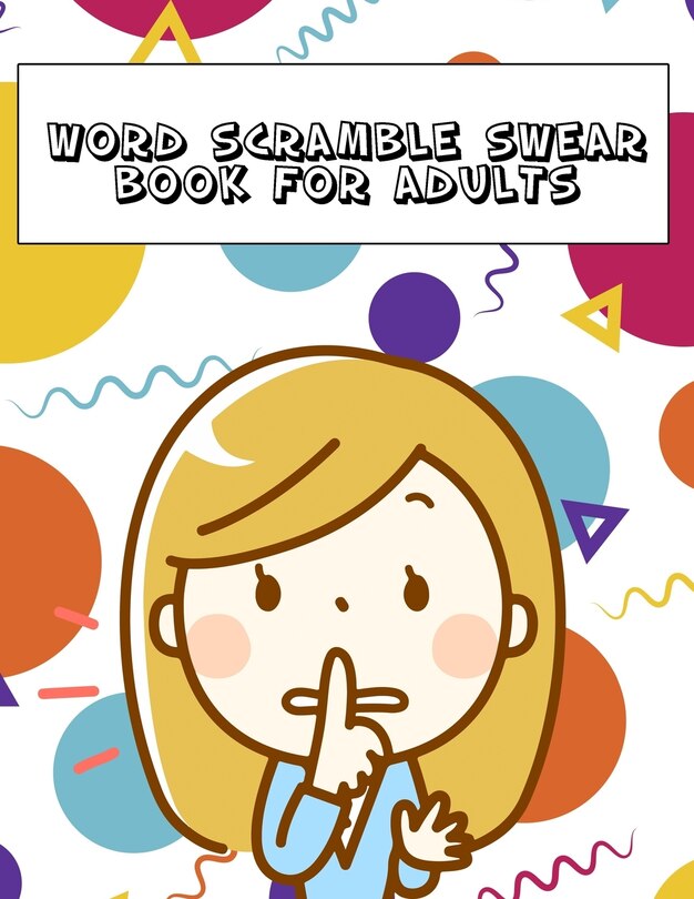 Couverture_Word Scramble Swear Book For Adults
