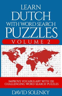 Front cover_Learn Dutch with Word Search Puzzles Volume 2