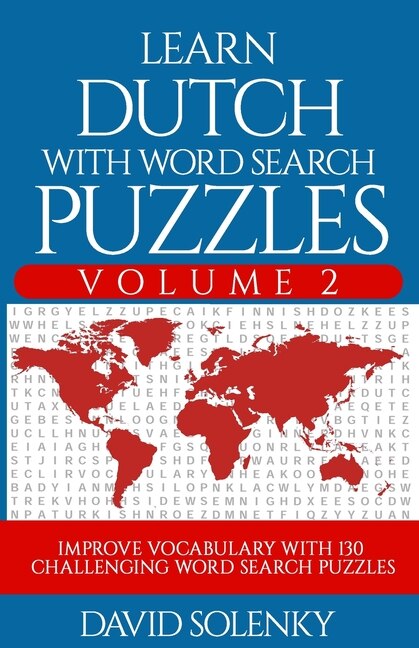 Front cover_Learn Dutch with Word Search Puzzles Volume 2