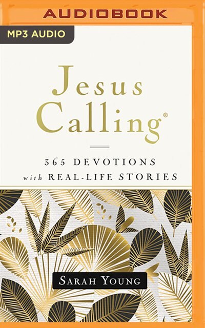 Front cover_Jesus Calling, 365 Devotions With Real-life Stories, With Full Scriptures