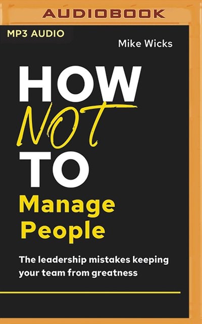 Front cover_How Not To Manage People