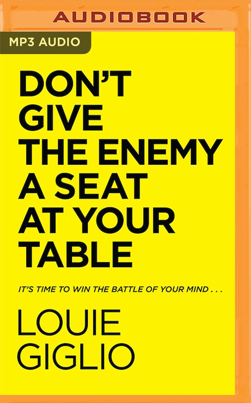 Front cover_Don't Give The Enemy A Seat At Your Table