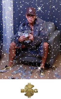 Front cover_Sir Michael Artist Gold Bling self portrait creative journal