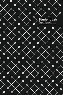 Student Lab Pocket Journal 6 X 9, 102 Sheets, Double Sided, Non Duplicate Quad Ruled Lines, (black)