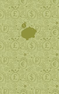 (gold) Smart Piggy Monthly Household Budget Planner, 24 Months Expense Write-in Notebook.