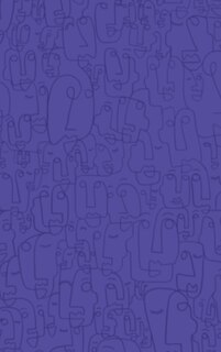 Faces Dotted Notebook (navy)