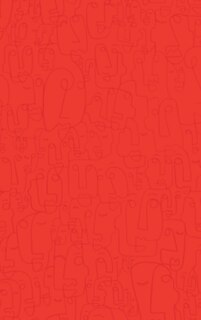 Faces Dotted Notebook (red)
