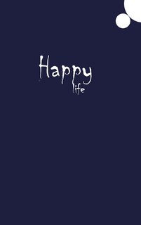Front cover_Happy Life Journal (navy)