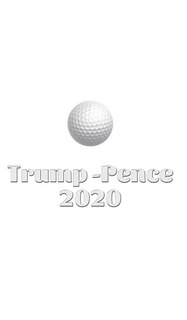Couverture_Trump Pence 2020 Golf Journal Sir Michael Huhn designer edition