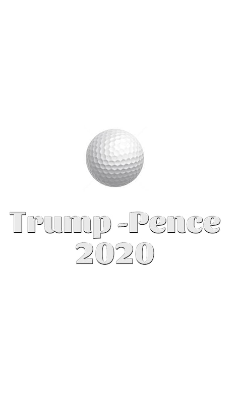 Couverture_Trump Pence 2020 Golf Journal Sir Michael Huhn designer edition