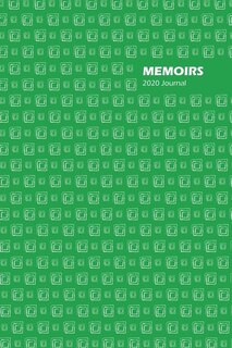 Memoirs Dated 2020 Daily Journal, (jan - Dec), 6 X 9 Inches, Full Year Planner (green)
