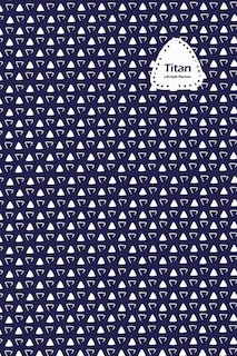 Front cover_Titan Lifestyle, Undated Daily Planner, 106 Weeks (2 Years), Blank Lined, Write-in Journal (blue)