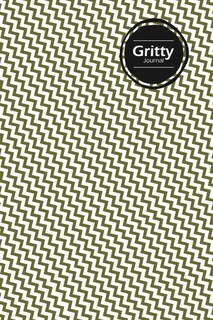 Gritty Lifestyle Journal, Creative, Write-in Notebook, Dotted Lines, Wide Ruled, Medium Size (a5), 6 X 9 Inch (beige)