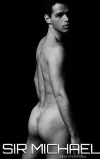 Front cover_Self portrait nude sir Michael Huhn Artist creative blank journal
