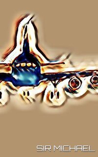 Front cover_Airplane themed sir Michael Designer blank creative journal