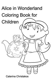 Front cover_Alice in Wonderland Coloring Book