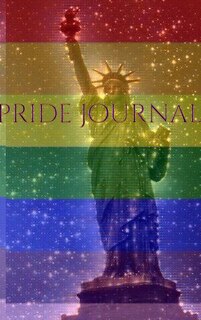 Front cover_Pride Rainbow statue of liberty creative blank journal