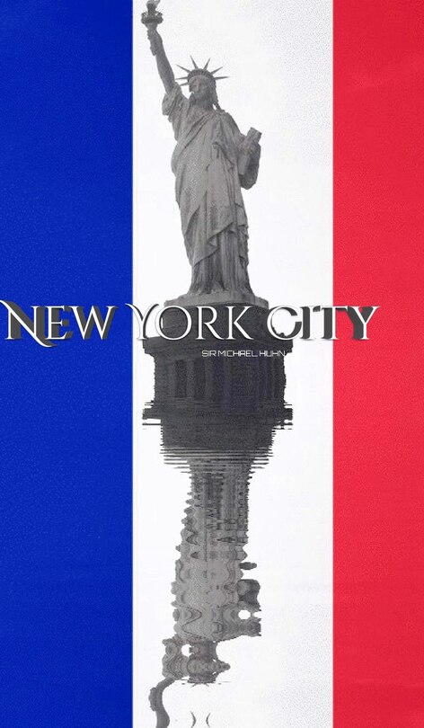 Front cover_Statue of libertty France flag New York City creative blank journal