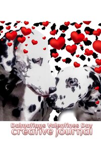 Couverture_Dalmatians Valentine's Day Creative Blank Journal