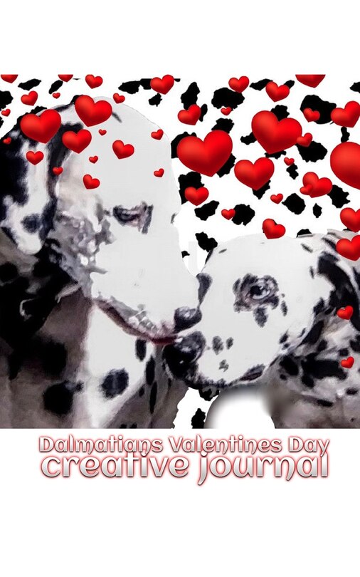 Couverture_Dalmatians Valentine's Day Creative Blank Journal