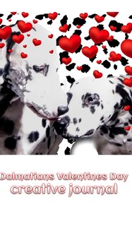 Couverture_Dalmatians Valentine's Day Creative Blank Journal