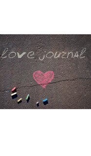 Couverture_Love chalk valentine's blank journal