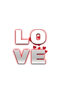 Front cover_love hearts Valentine's Creative blank journal