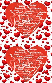 Couverture_Two of Hearts valentine's Creative blank Journal