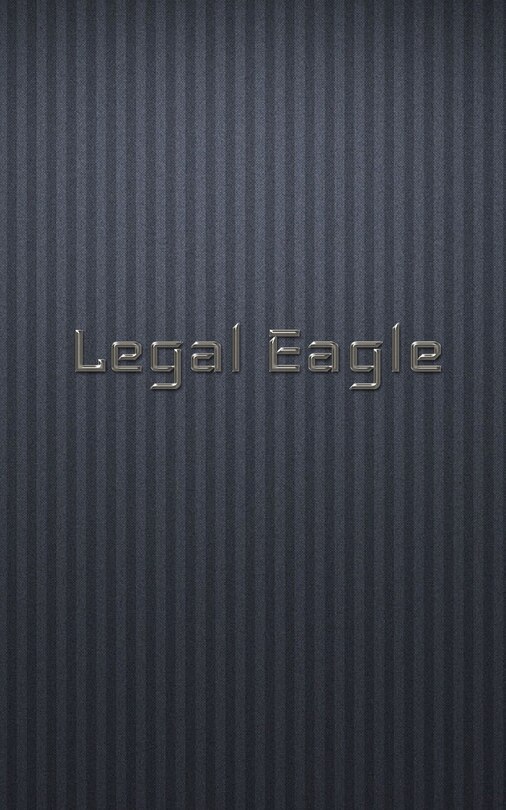 Couverture_legal Eagle scholar edition blank creative journal